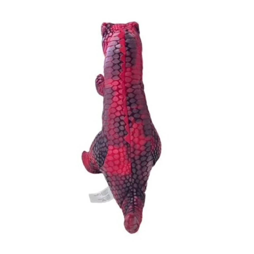 🛍️2 for $25 Sale🛍️ Red Black Dinosaur Stuffed Animal 13